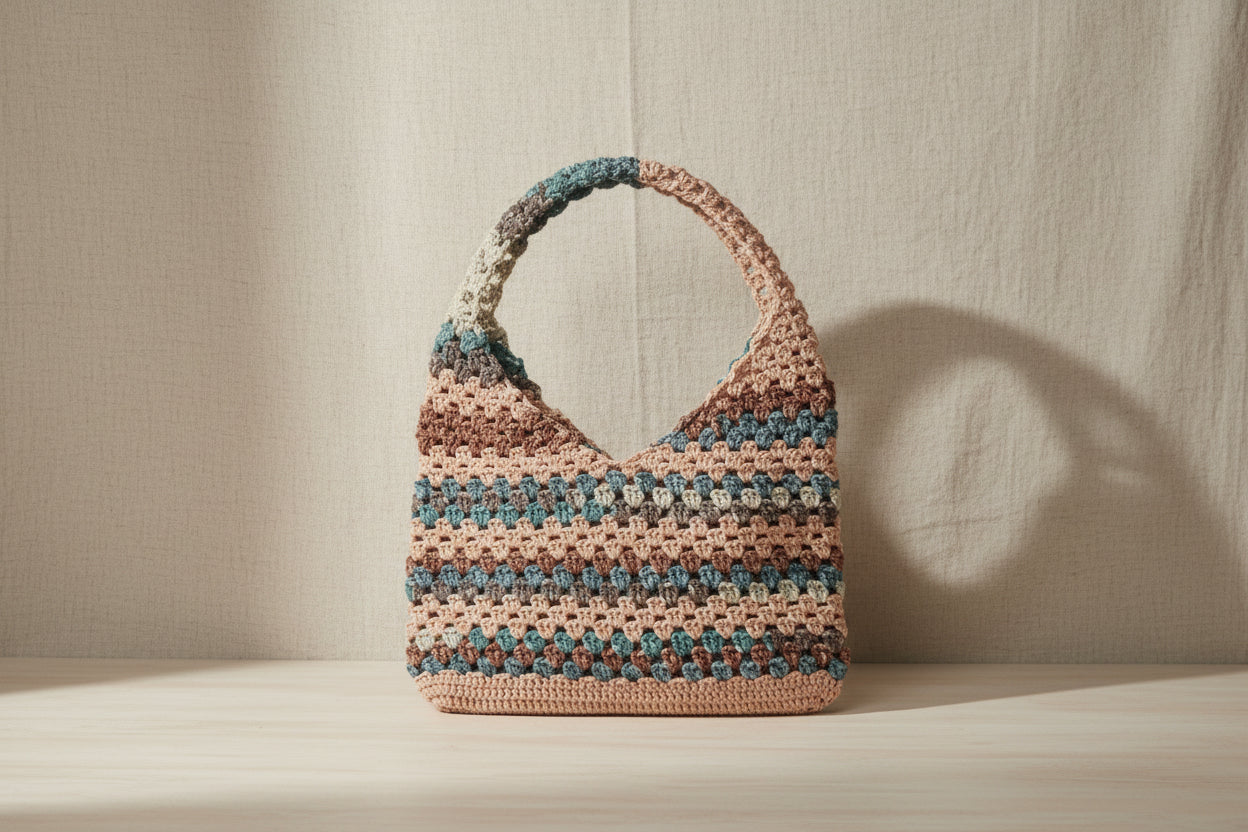 Handmade Crochet Shoulder Bag